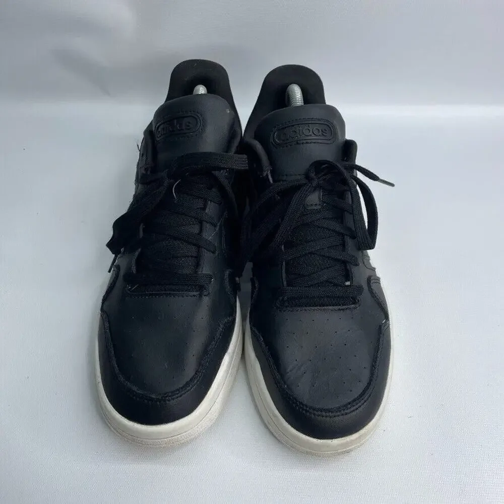 ADIDAS H00463 POSTMOVE MN'S Carbon/Black Leather Lifestyle Shoes‎ Size 9.5